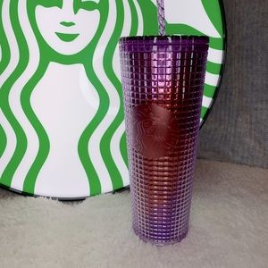 Starbucks ombré grid tumbler